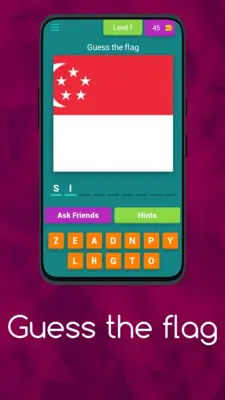 Guess the flag android App screenshot 5